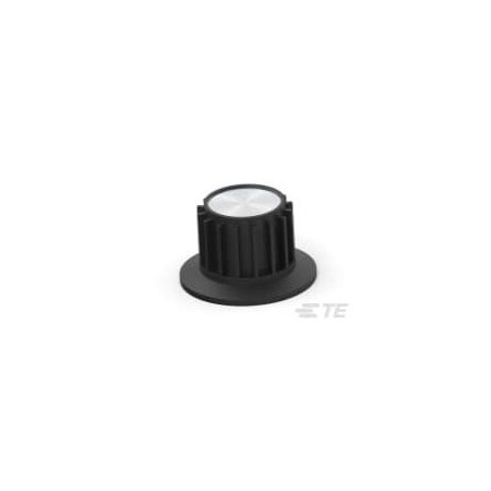 Te Connectivity PKA90B1/4=KNOB PLASTIC 1/4 IN 1-1437624-7